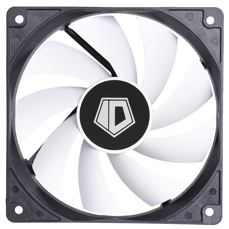 Id Coolingfl 125 Id Cooling Fl 125 小3pin 黑框白叶经典散热风扇dc调速适用机箱风扇水冷风扇 行情报价价格评测 京东