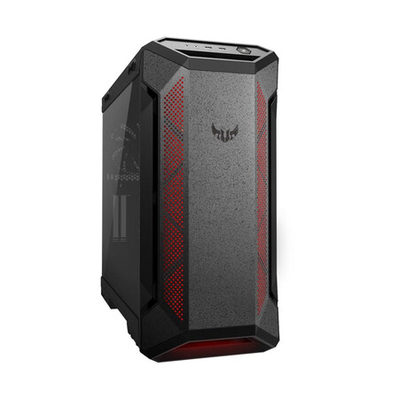 华硕tuf gaming gt501机箱99新(支持atx主板/配3把神光同步风扇/支持