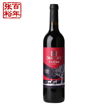 张裕（CHANGYU） 多名利梅跃赤霞珠干红葡萄酒750ml...