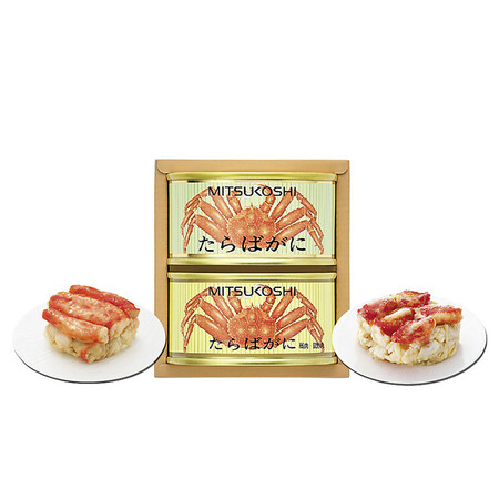 三越伊势丹日本直邮 阿拉斯加州产 阿拉斯加州产多罗波蟹 蟹肉罐头