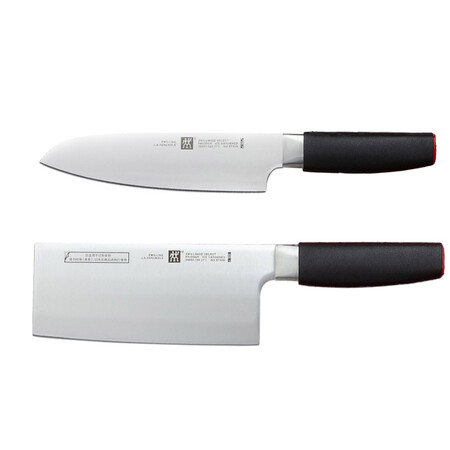 德国双立人select花嫁不锈钢刀具两件套中式厨房菜刀切片刀家用2件套装送礼 图片价格品牌报价 京东