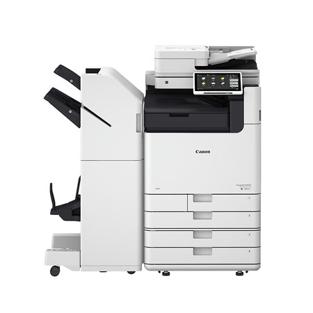 【佳能C5850】佳能(Canon) iR-ADV C5850 同步输稿器+四纸盒+鞍式装订 A3彩色激光数码复合机 (计价单位：台) 白色 ...