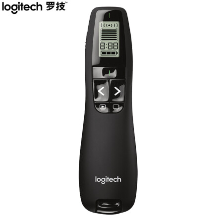 
                                                            罗技（Logitech）R800 无线演示器 ppt翻页笔 演示笔（激光笔）专业版                