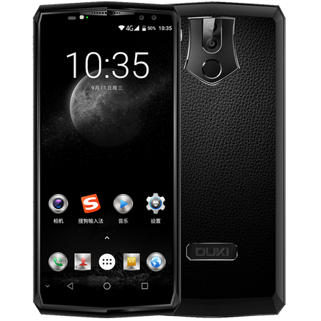 欧奇oukik1010000mah大电量人脸识别全网通4g6128gb商务智能手机双卡