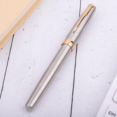 派克(parker) 钢笔/签字笔卓尔系列 高端钢笔 卓尔钢杆金夹宝珠笔