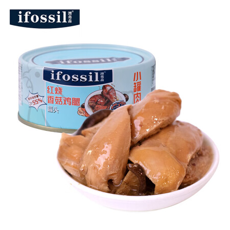 澳弗森 红烧香菇鸡腿罐头 150g 方便速食罐头 下饭菜 熟...