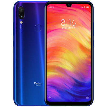 小米红米note7 Redmi Note7 4800万双摄千元机满血骁龙660 4000mah超长续航4gb 64gb 梦幻蓝游戏智能手机小米红米 行情报价价格评测 京东