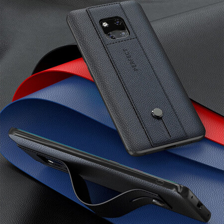 华为mate20保时捷手机壳mate 20rs限量版保护套lya-al00p防摔 手带款