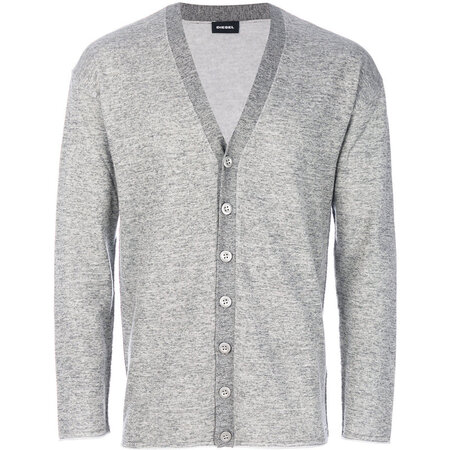 迪赛(Diesel)奢侈品男装 F12160871 V领针织开