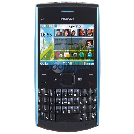 nokia x2-01 经典诺基亚 侧面滑盖按键盘 手机塞班系统 联通3g上网