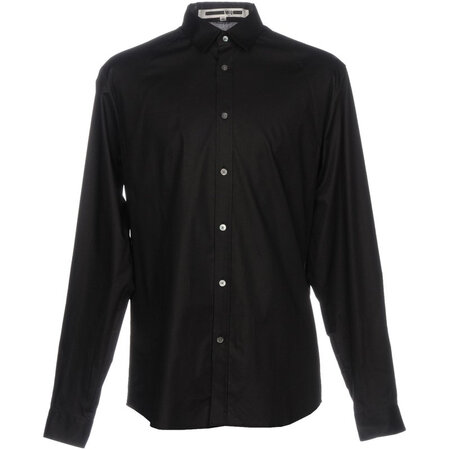 麦寇/mcq男装 硬质彩色衬衫 82293 black 40 (suit size)/50 (i