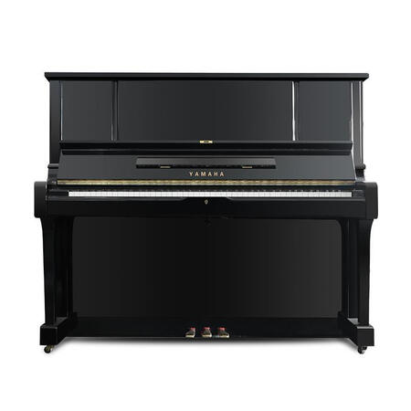 日本原装进口二手雅马哈钢琴yamaha-ux-1 黑色立式钢琴初学者家用教学