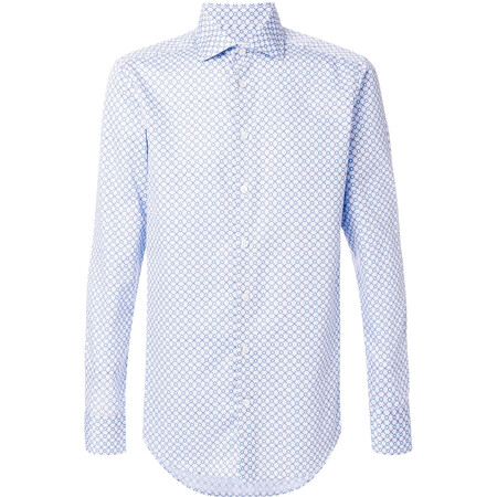 艾特罗(etro)奢侈品男装 3171426453 印花衬衫 blue 38