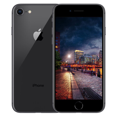 【二手9成新】apple iphone 8 苹果8手机 深空色 64g