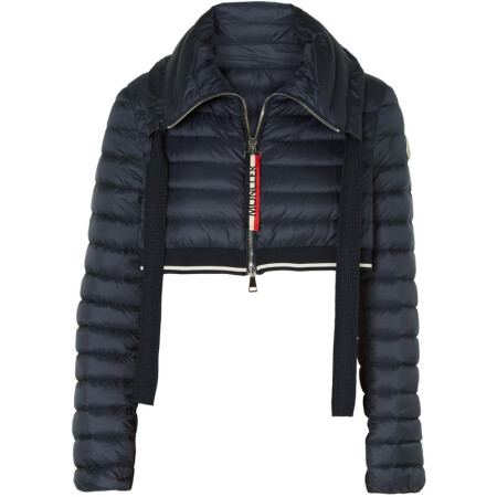 盟可睞(moncler)奢侈品女裝 絎縫軟殼面料短款羽絨夾克 1073632575