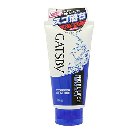 日本杰士派GATSBY 男士洁净去污洗面奶洁面乳130g