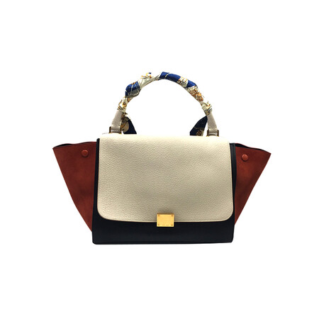 【二手95新】赛琳(celine)女士 拼色 中号秋千包 二手奢侈品箱包