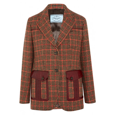 prada/普拉达 女装 女式休闲西装 q00865749 orange it 40