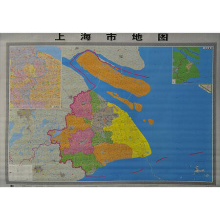 上海市地图(全新升级版)_ 8折现价134元