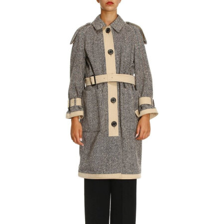 巴寶莉(burberry)奢侈品女裝 trench coat 女士大衣 557479498 圖片色