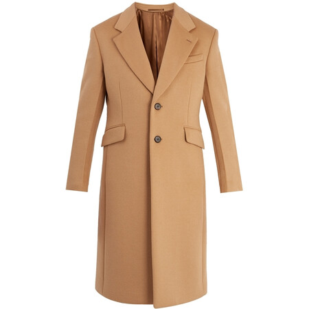 普拉达(prada)奢侈品男装 羊绒羊毛混纺大衣 812165197 图片色 欧码46