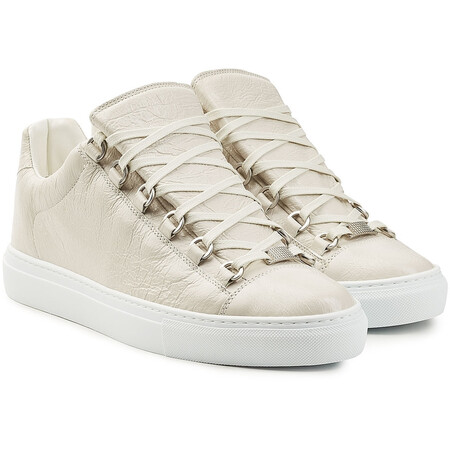 巴黎世家(balenciaga)奢侈品男鞋 match 皮质板鞋 2545916676 beige