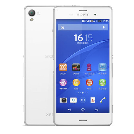 索尼(SONY) L55u Xperia Z3 三防双卡联通4G版 春雪白
