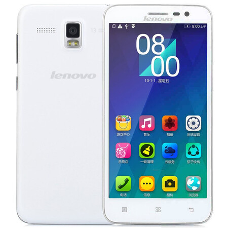 联想(Lenovo) 黄金斗士A8（A806）联通4G手机 白色