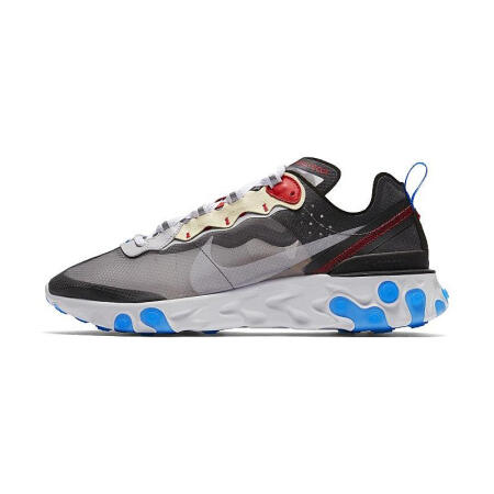 耐克(nike)react element 87聯名款半透明鞋面復古老爹鞋運動鞋男