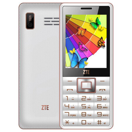 中兴（ZTE）ZTE-C V16 电信2G老人手机 白色