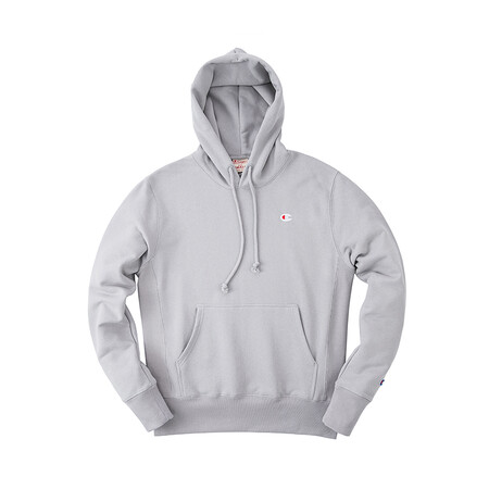 champion冠军 秋冬新款男女同款情侣装 纯色小c logo连帽卫衣 210972