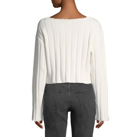 亚历山大·王(alexander wang) 女装 女式毛衣 q01000870 white x