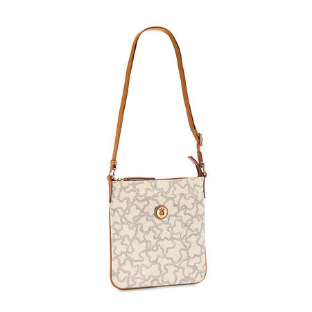 tous(淘气小熊)时尚女士裸色牛仔裤tous卡奥斯新集手袋防水帆布单肩包