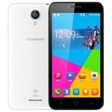 酷派5360 电信4g手机 (8gb rom) 智尚白 标配版