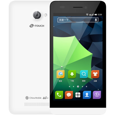 天语（K-Touch）touch3c 移动4G智能手机双卡双待 白色