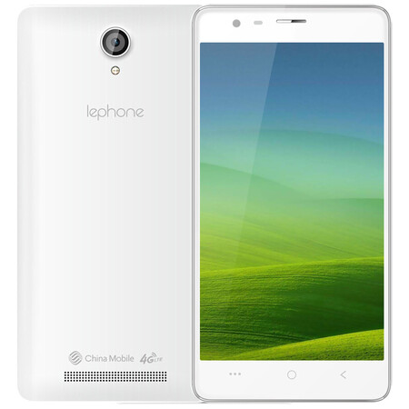 乐丰(lephone)t7  移动4g 双卡双待 智能手机 白色