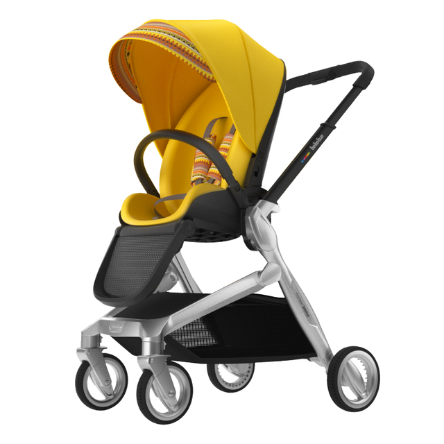 bebebus 婴儿推车双向轻便高景观儿童推车可坐可躺易