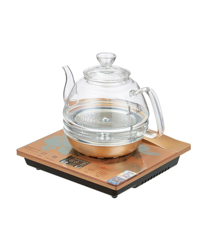 金灶(kamjove)整套茶具 全自动上水烧水壶 电水壶全智能底部上水玻璃