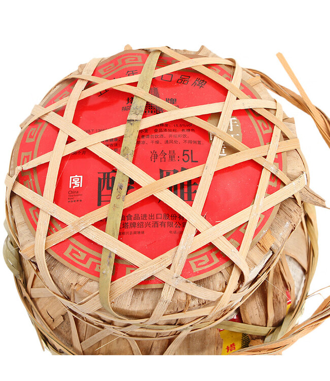 塔牌 绍兴黄酒 醇雕 半甜型串络酒 手工黄酒 5l 坛装