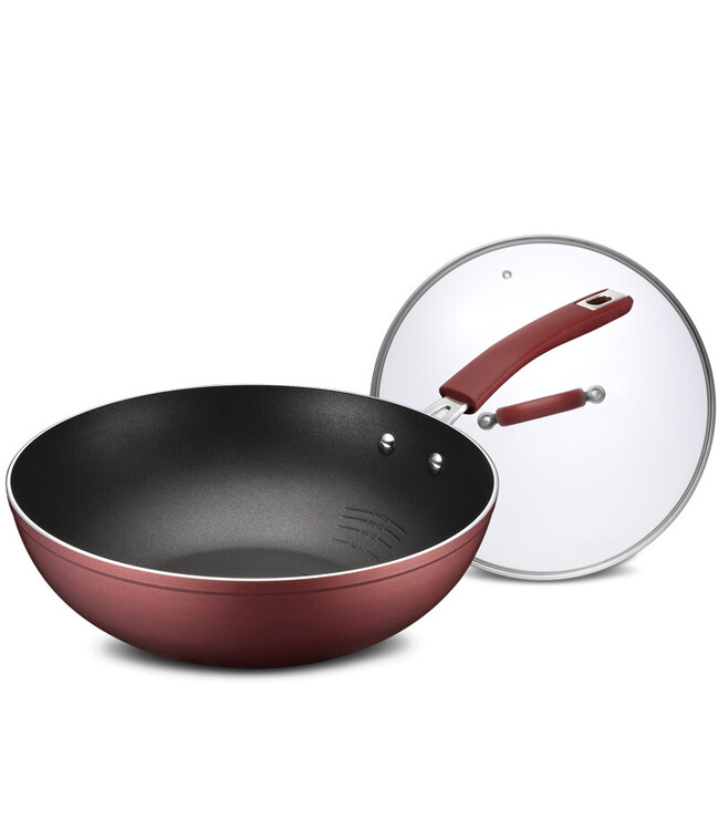 爱仕达不粘炒锅asd油你控少油烟不粘锅炒菜锅 电磁炉燃气通用 cl30y5w