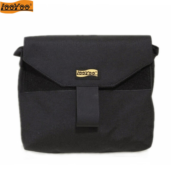 路游（LooYoo） A74古典军迷战术molle大配附件包面具包驼包高规格尼龙面料腰包 黑色