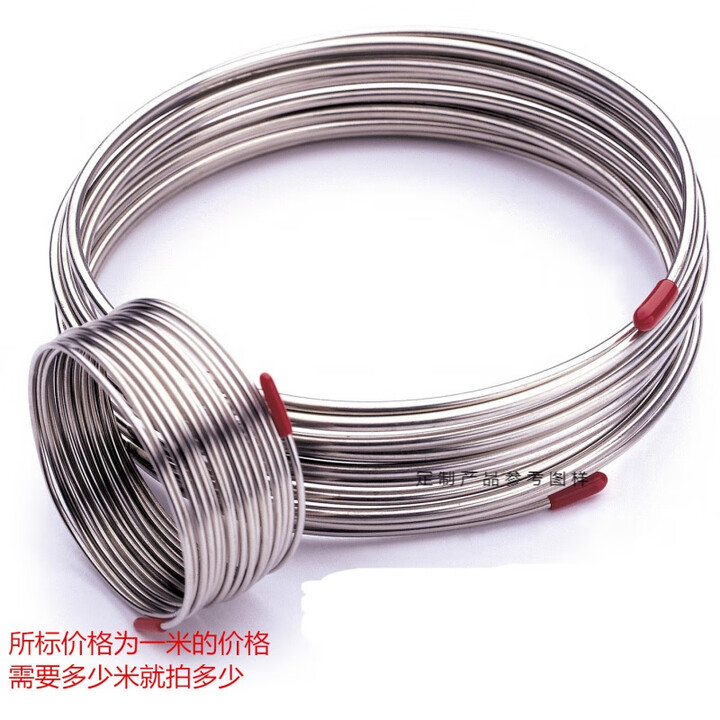 润华年316L不锈钢盘管 实验室毛细色谱管 1/16 3mm 外径3mm*内径1mm【图片 价格 品牌 报价】-京东