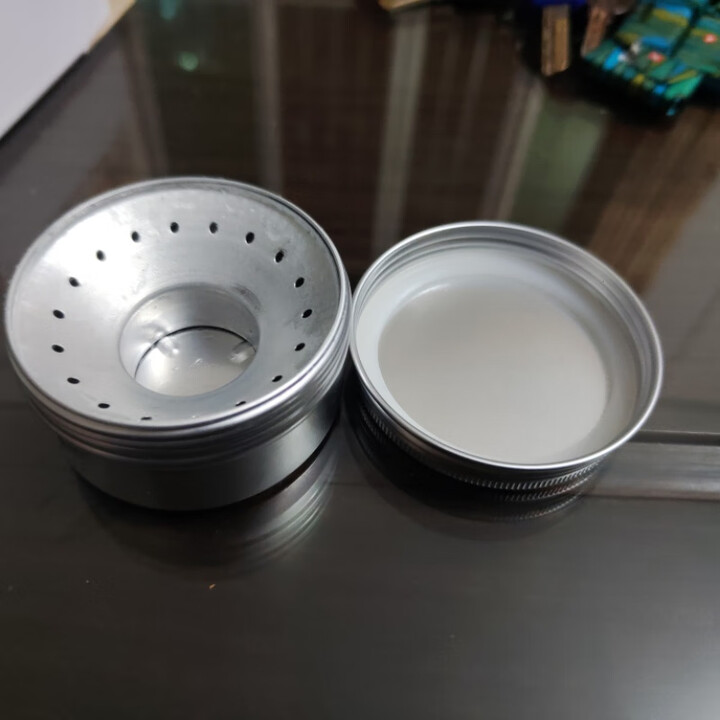 BMAD户外液体酒精炉固体德式卡片炉折叠便携式口袋式随身携带露营野营 80ml酒精炉