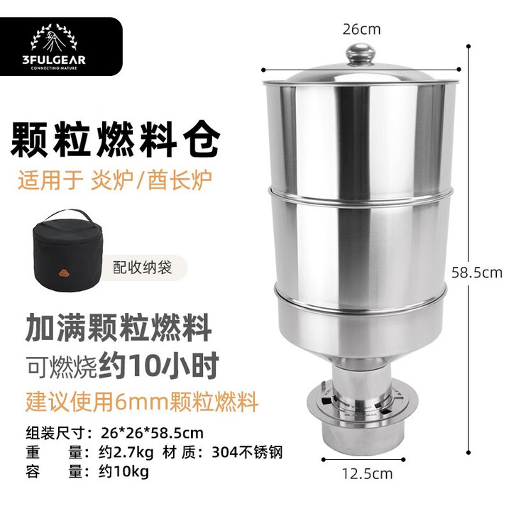 三峰出 三峰出户外炎炉燃料仓酋长炉颗粒燃料仓炎炉 炎炉、酋长炉颗粒燃料仓