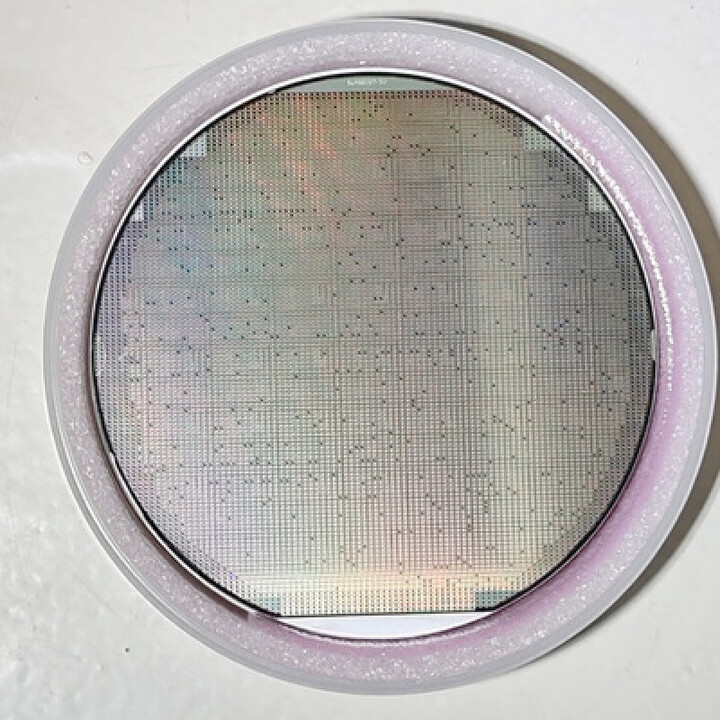 中芯CPU晶圆wafer光刻片集成电路芯片半导体硅片教学片 六寸xh6送亚克力支架【图片 价格 品牌 报价】-京东