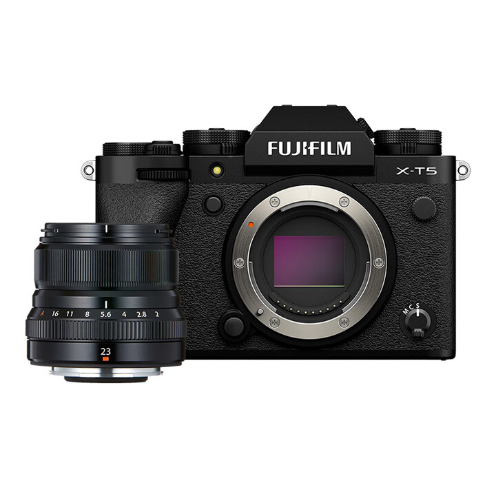 【富士X-T5】富士(FUJIFILM)X-T5/XT5 微单相机 套机(23mm F2) 4020万像素 7.0档五轴防抖 6K30P 经典 ...