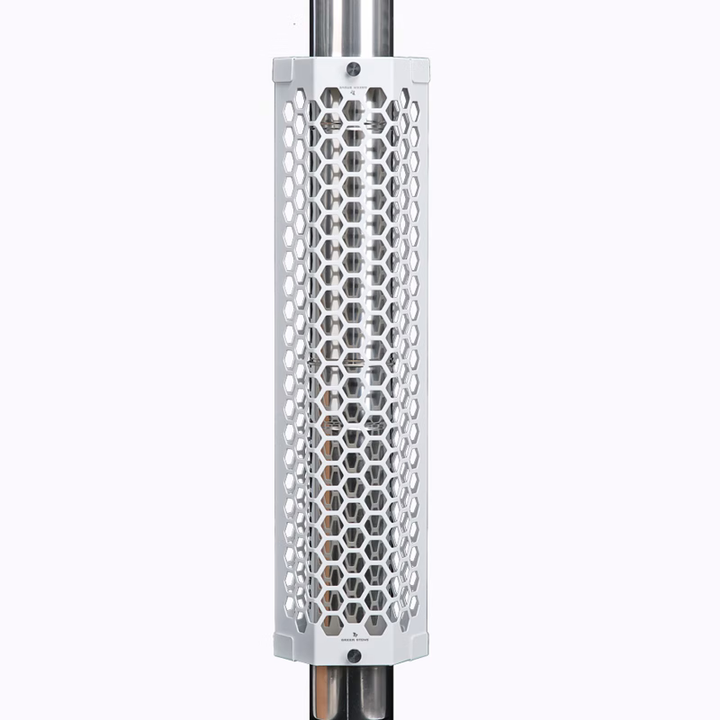 GREENSTOVE绿炉可拆卸烟囱防烫网2.0户外柴火炉配件 防烫网2.0 白色8厘米