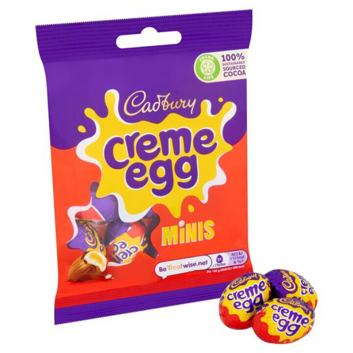 吉百利Cadbury Creme Easter Egg Eggs Easter奶油巧克力蛋复活节 MiniEggs 78g【图片 价格 品牌 ...