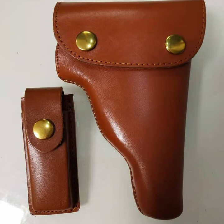 捷天下64式快枪套64枪套77黄皮枪套腰部枪包战术快拔套弹夹套快反枪套 黄色 64/77通用枪套(不含弹套)