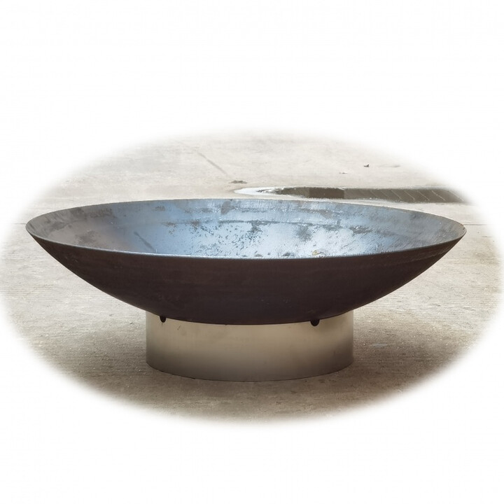 宝禾 篝火炉 户外火盆 烤火炉家用 酒店花园庭院装饰 民宿篝火取暖 直径80CM 材料原色